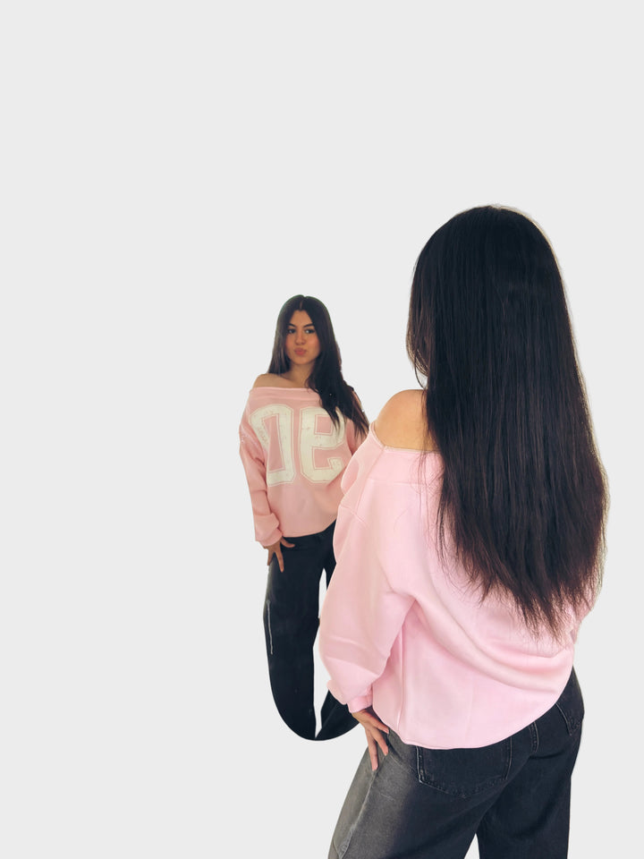 Nadeine | Felpa con spalle scoperte 90