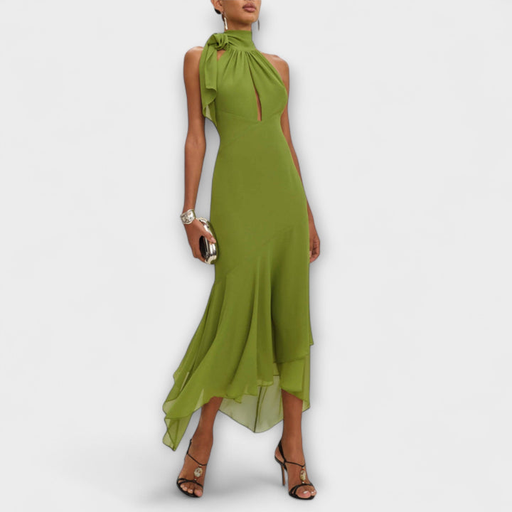 Elodie - Abito Lungo Asimmetrico Chic