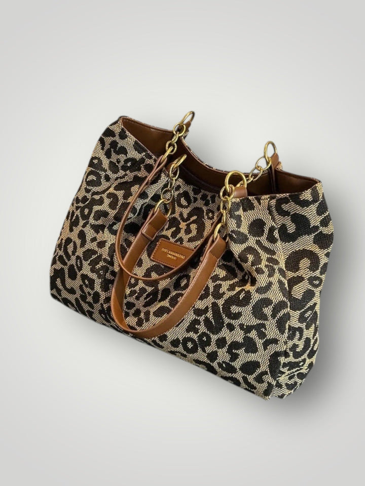 Leonara | Borsa Tote Stampa Leopardata