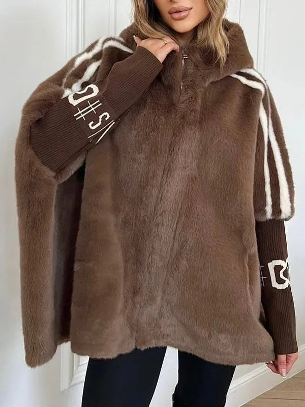 Ellah – Cappotto Invernale in Pelliccia Sintetica Oversize