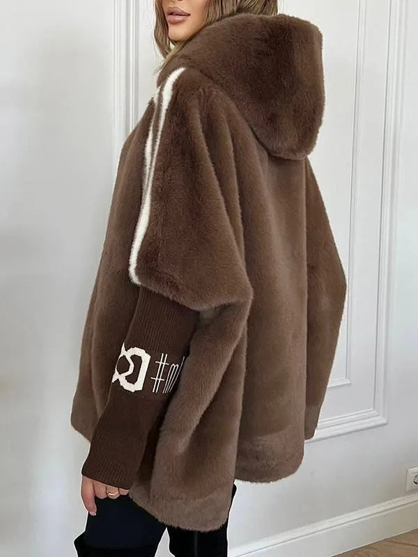 Ellah – Cappotto Invernale in Pelliccia Sintetica Oversize