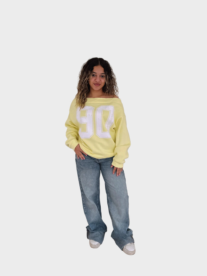 Nadeine | Felpa con spalle scoperte 90