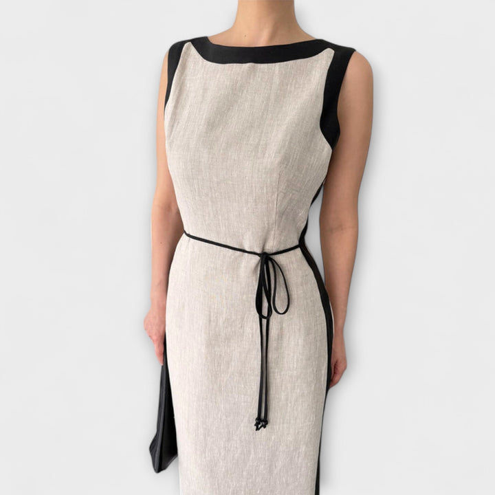 Irène - Robe sans manches élégante