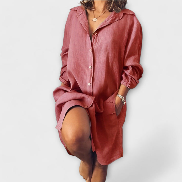 Camicetta casual in lino