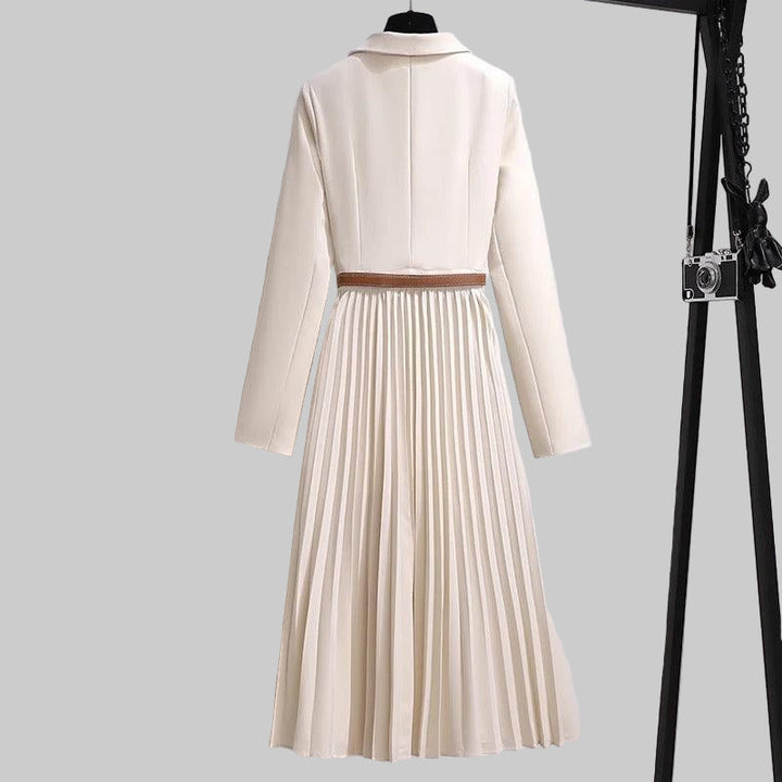 Vestito Blazer con Pieghe Nova Elegant