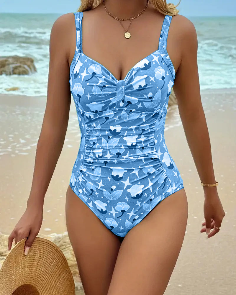 Clara™ | Tankini imprimé une pièce