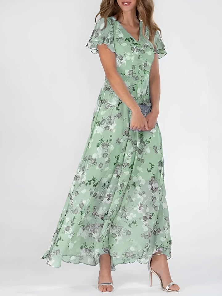 Abito Elegante Che Copre la Pancia