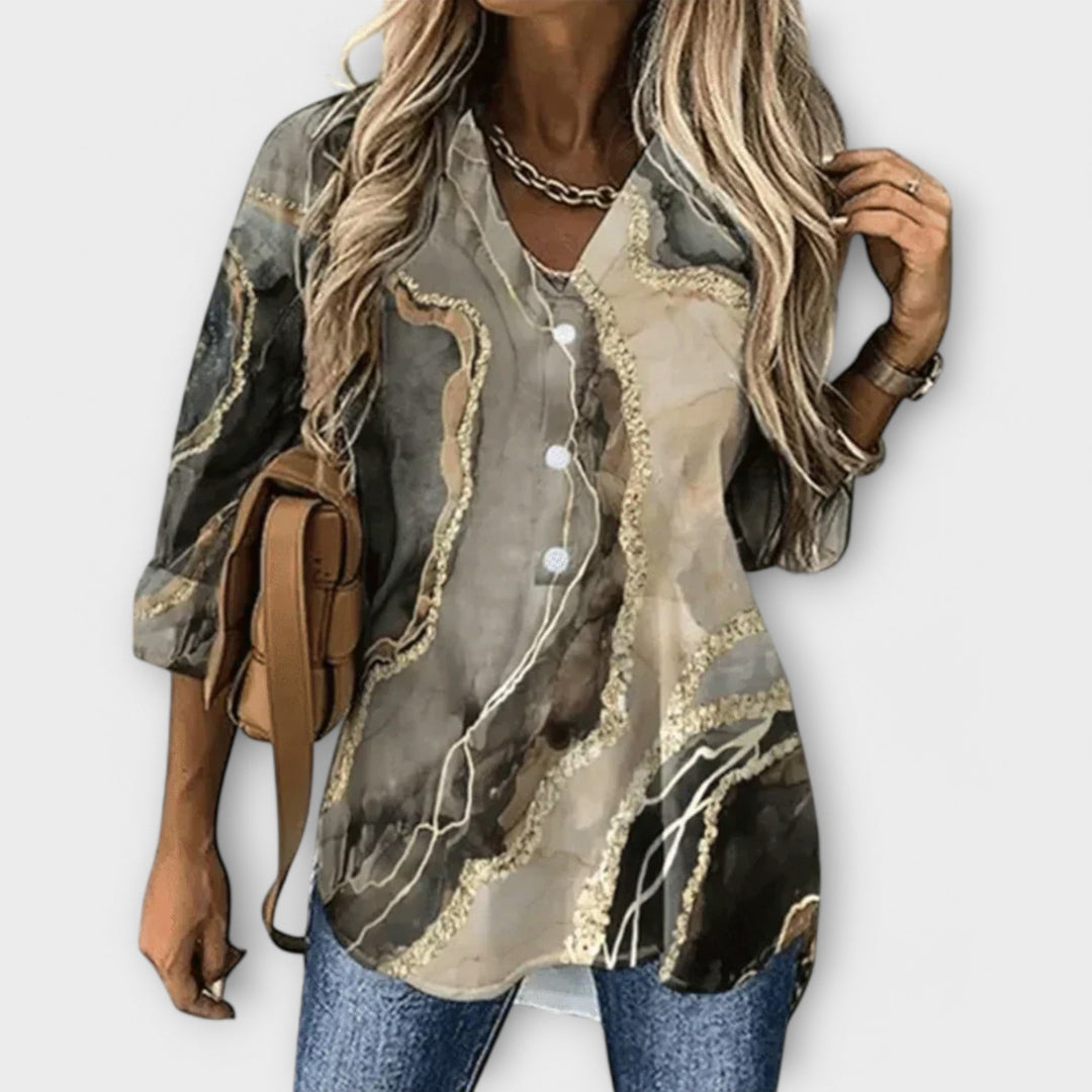 Filine - Lusso e Unicità in una Blusa da Donna