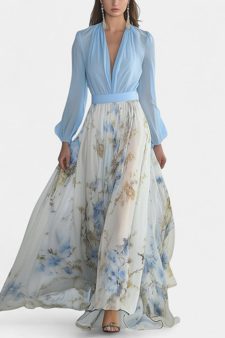 Eliane The impressive floral maxi dress