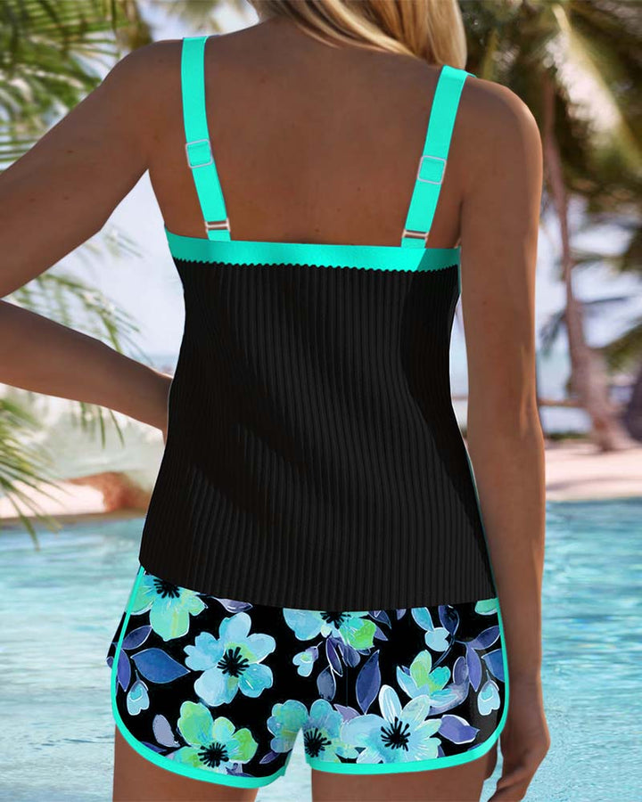 Matilda™ | Due Pezzi Tankini Pantalone da Spiaggia
