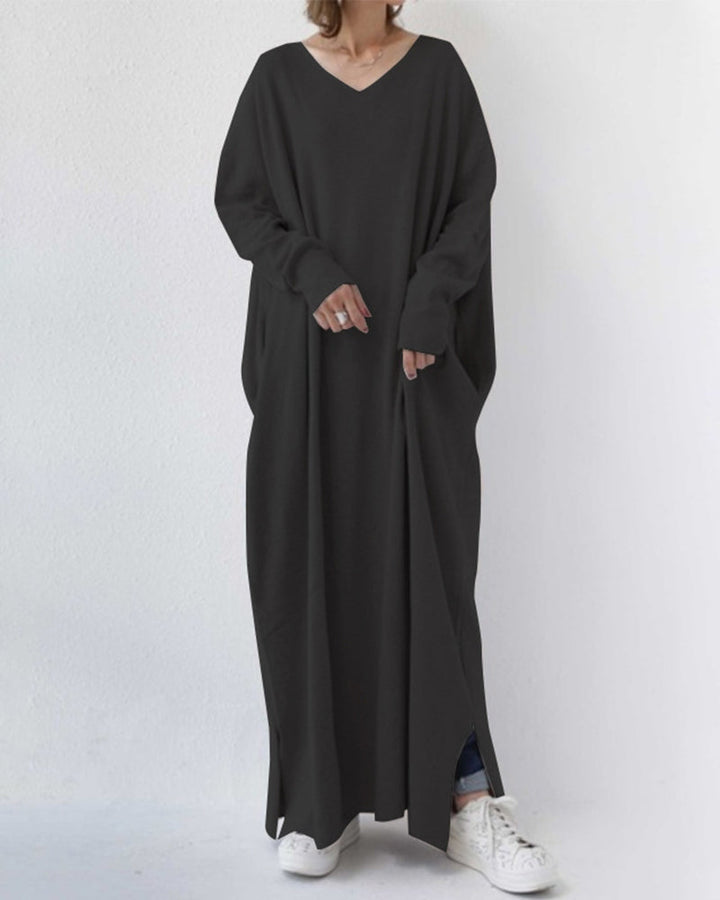 Eudora | abito elegante casual con scollo a V