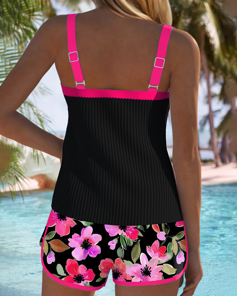 Matilda™ | Due Pezzi Tankini Pantalone da Spiaggia