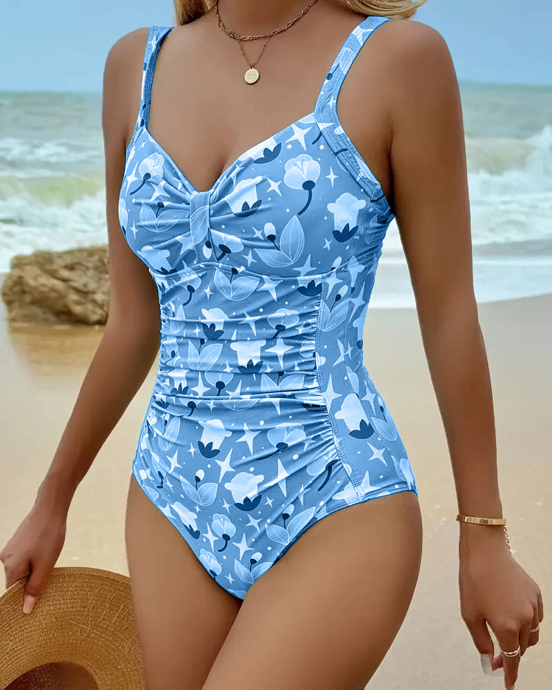 Clara™ | Tankini imprimé une pièce