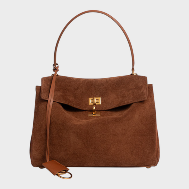 Libby | Sac à main minimaliste en cuir souple de luxe