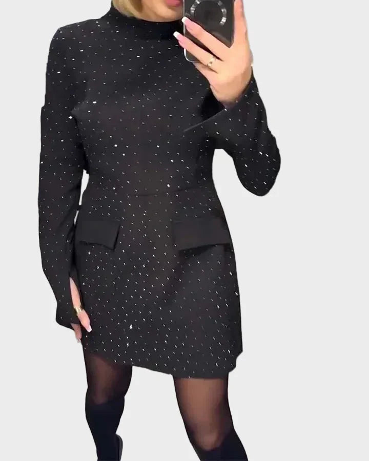 Kenzleigh - Abito elegante con dettagli scintillanti