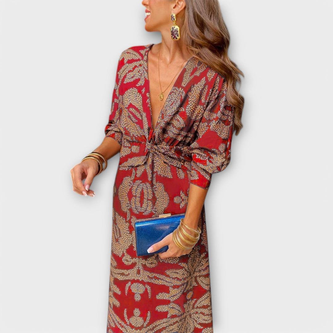 Oriana - Elegant Dress with Long Sleeves