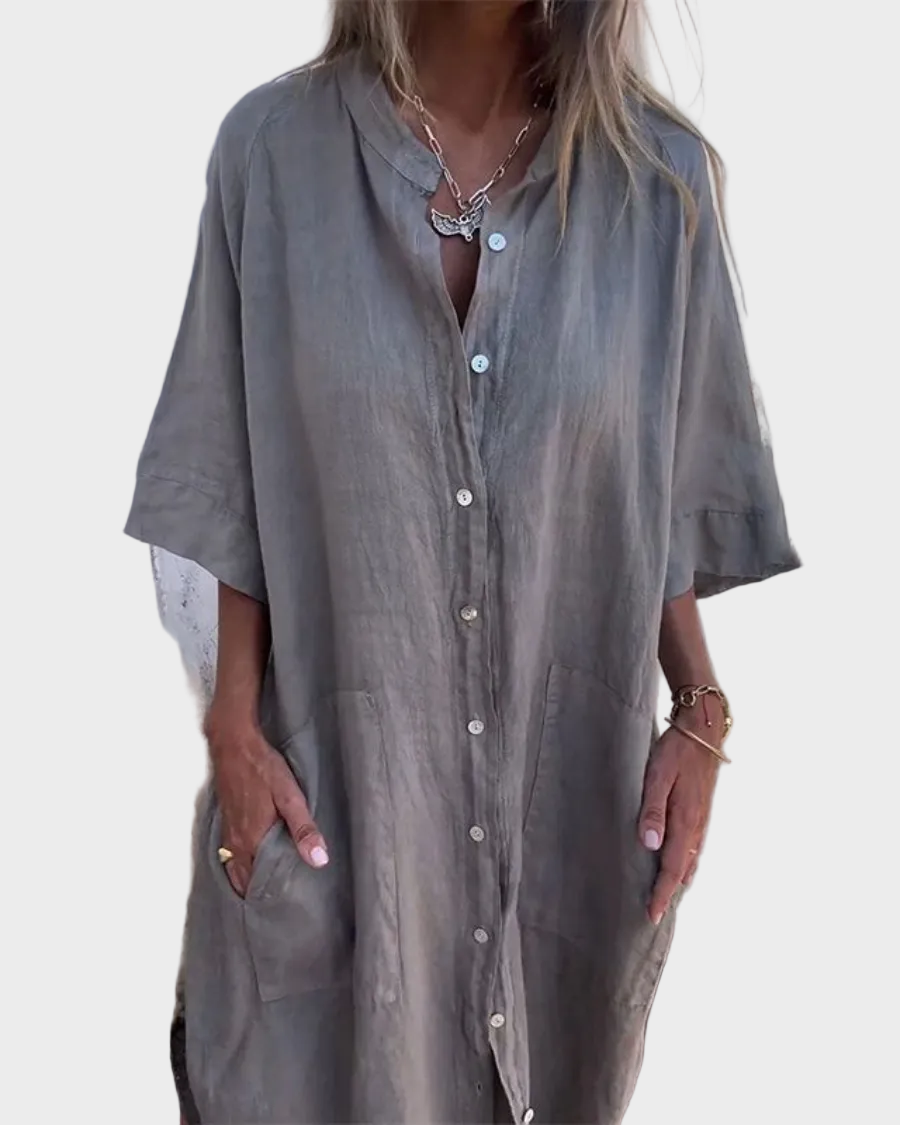 Valerie™ | Boho Shirt Dress