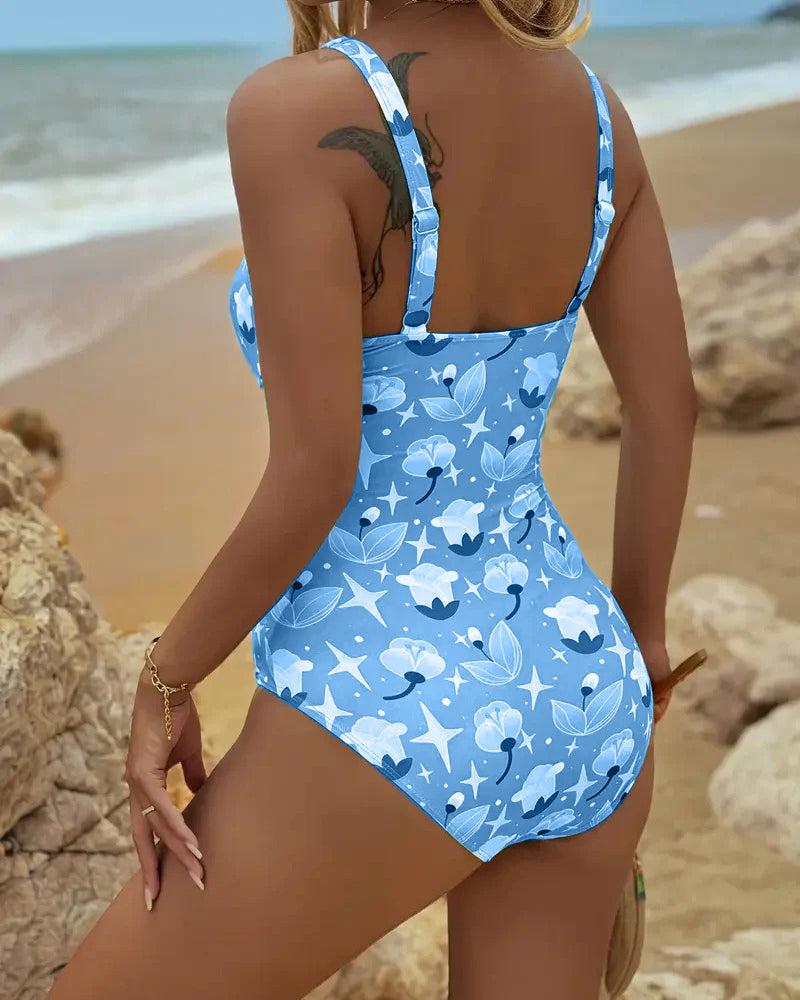 Clara™ | Tankini imprimé une pièce