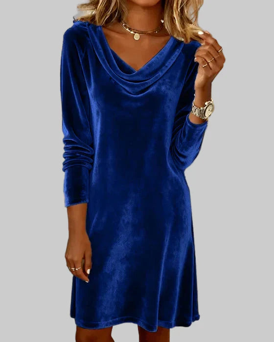 Frosina - Robe ample en velours