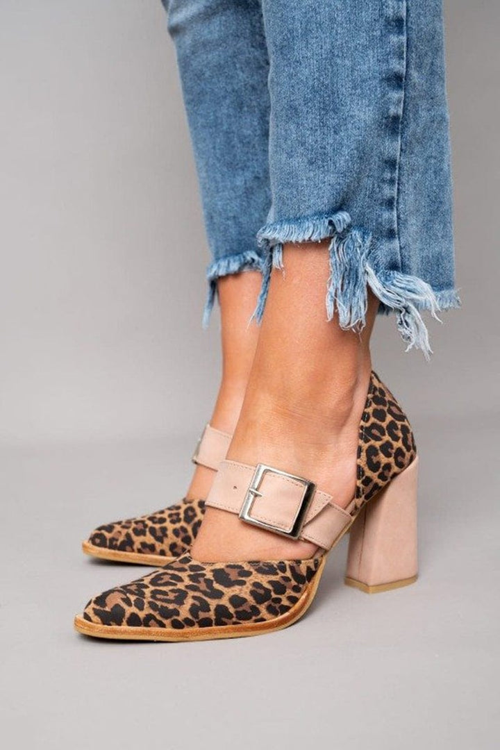 Lydia | Décolleté Scamosciate Leopardate