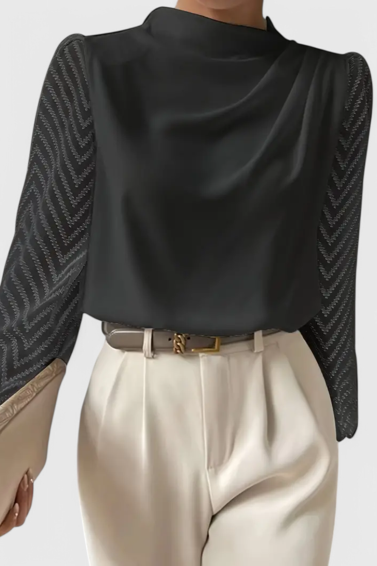 Camicetta elegante Zaraa con maniche velate