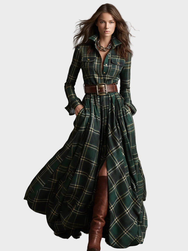 Scarlett | Abito camicia con cintura