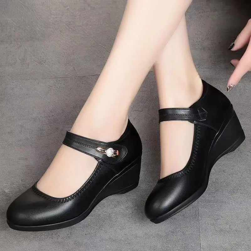 Lydia – Scarpe Comode con Tacco Medio Elegante