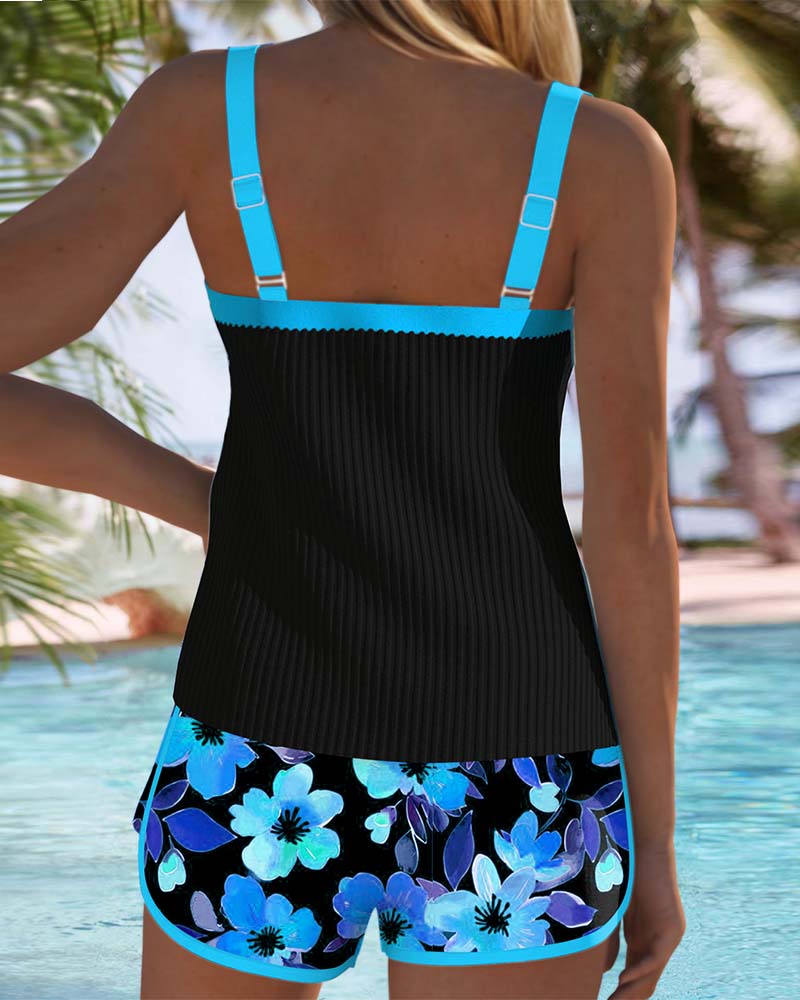 Matilda™ | Due Pezzi Tankini Pantalone da Spiaggia