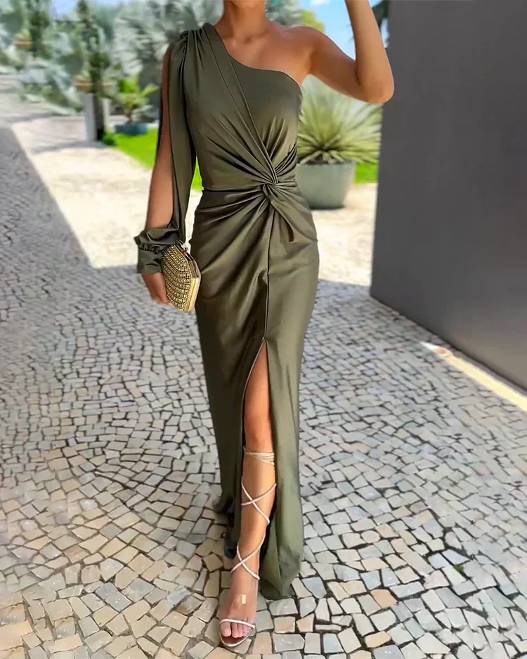 everly green dress Everly Ypsilon Dresses