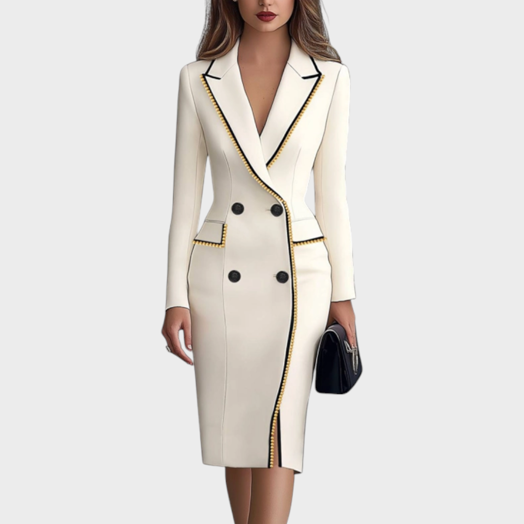 Abrielle | Robes-blazers blanches