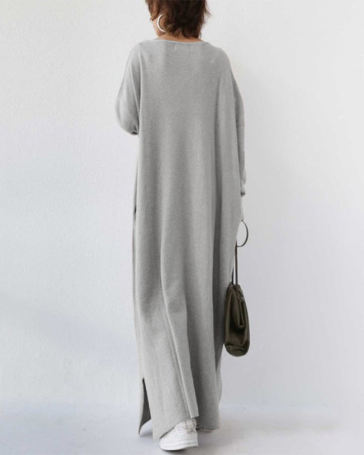 Eudora | abito elegante casual con scollo a V