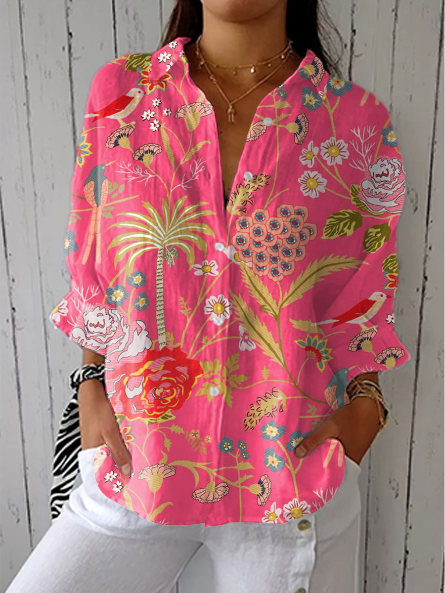 Floriana | Camicetta Tropical Blossom