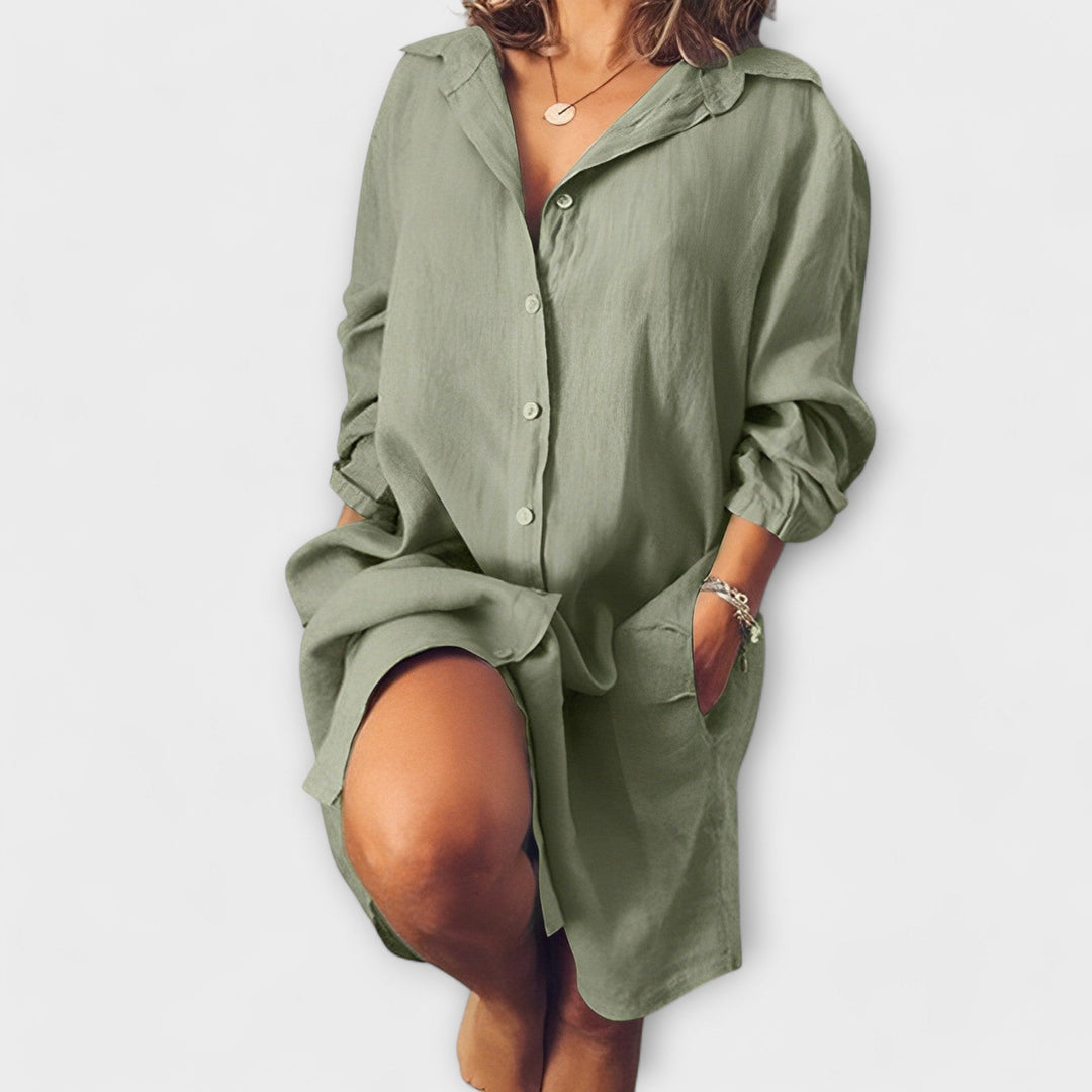 Camicetta casual in lino