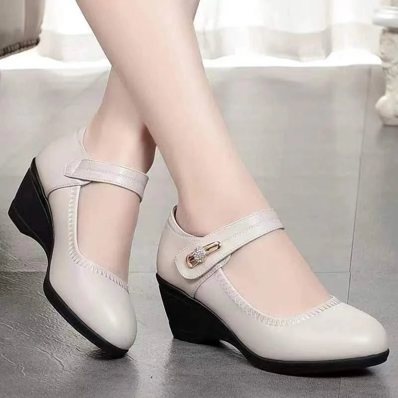 Lydia – Scarpe Comode con Tacco Medio Elegante