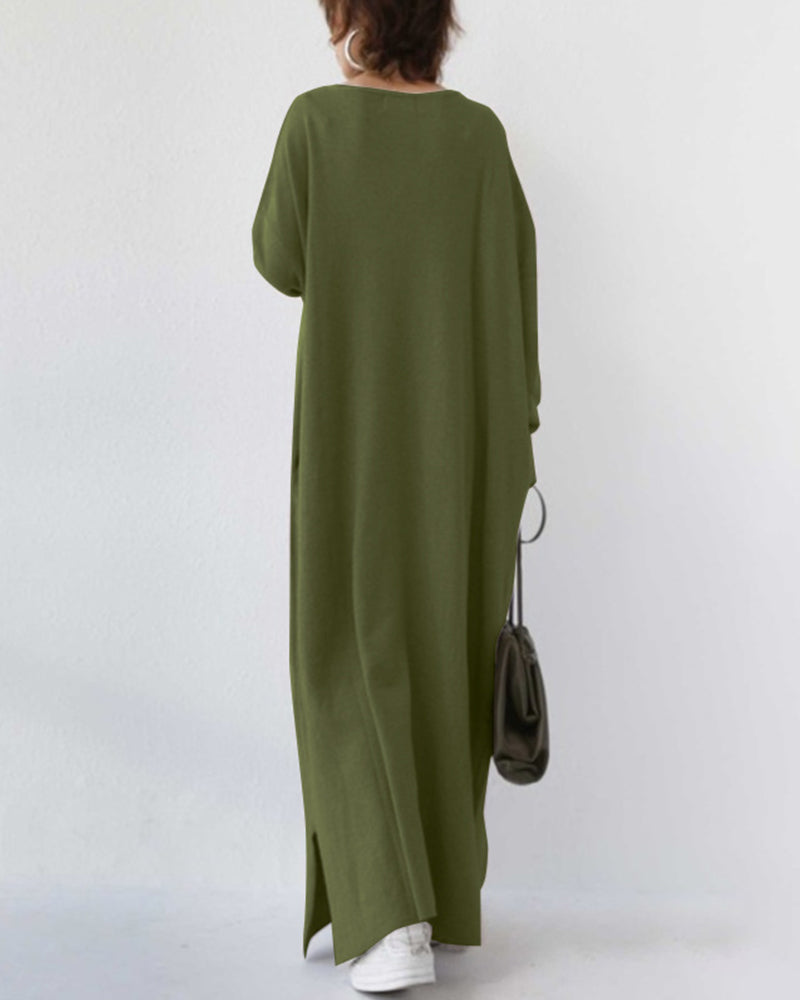 Eudora | abito elegante casual con scollo a V