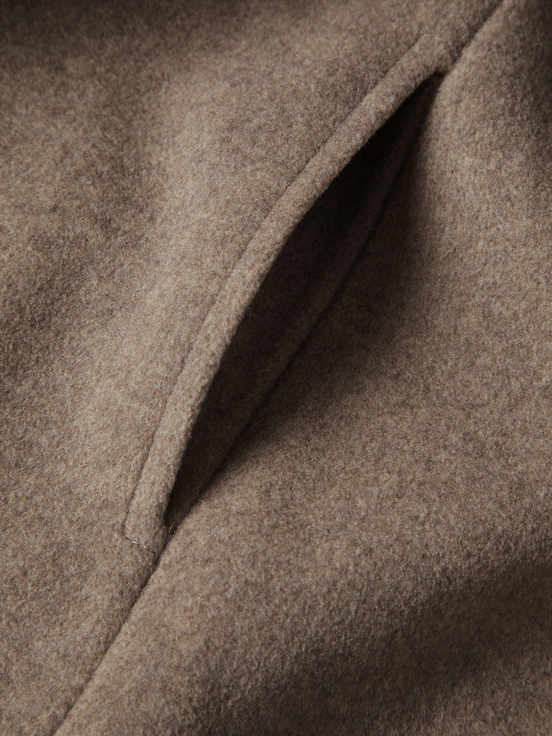 Angelique | Cappotto lungo spazzolato oversize con cintura