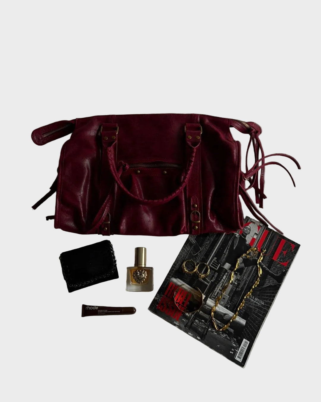 FC4-It girl bag cherry red