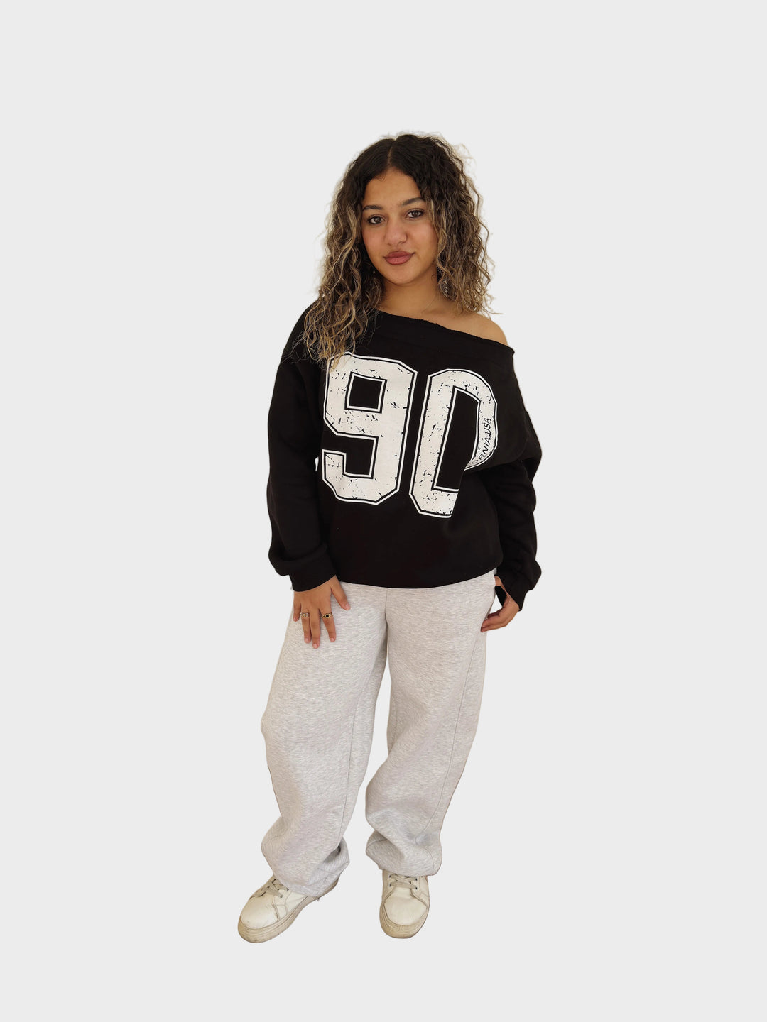Nadeine | Felpa con spalle scoperte 90