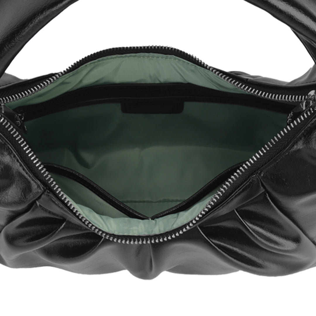Demi | Borsa Hobo a mezzaluna (nera)