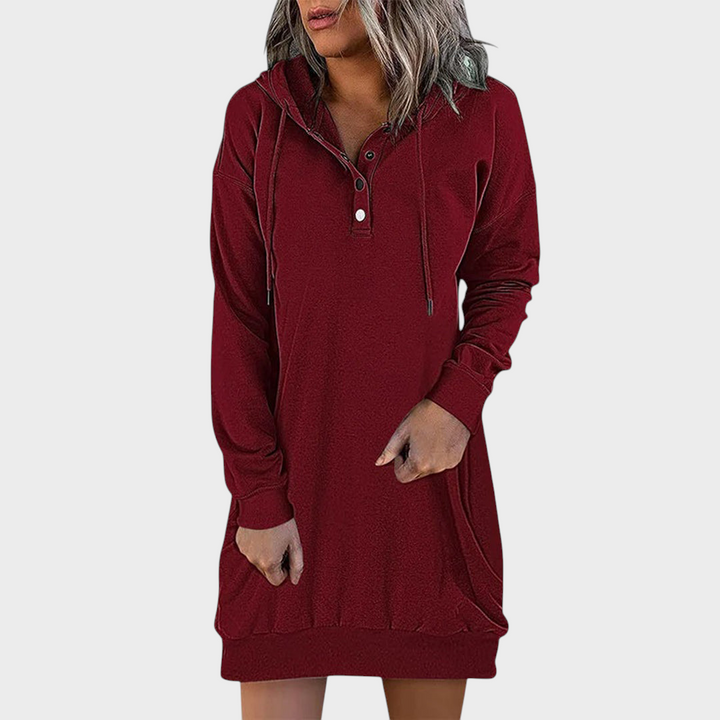 Donna | Abito casual con cappuccio