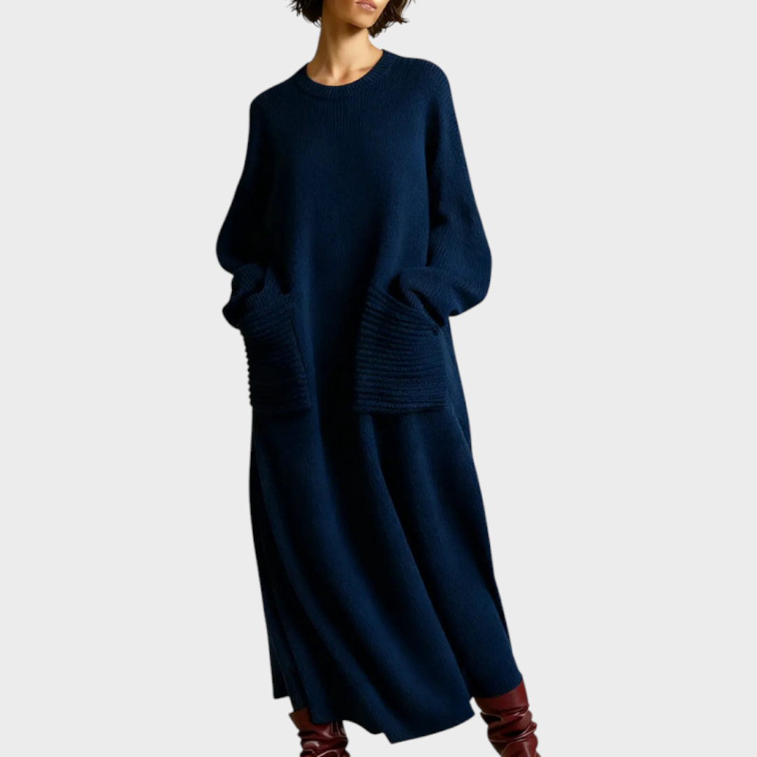 Raya | Abito con Tasche in Maglia