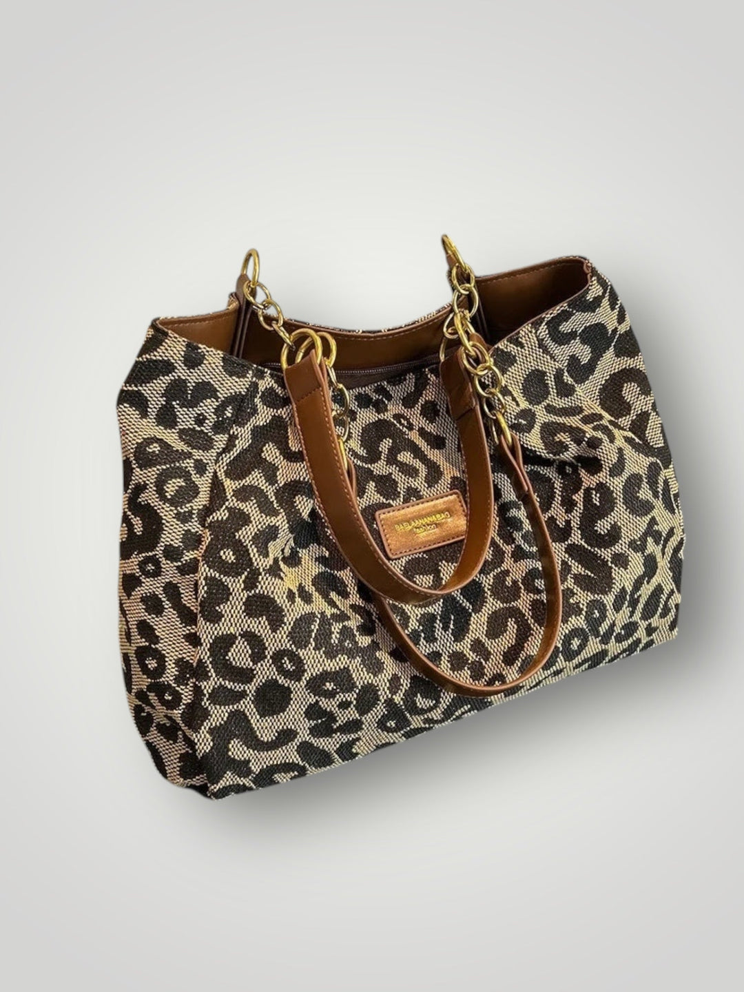 Leonara | Borsa Tote Stampa Leopardata