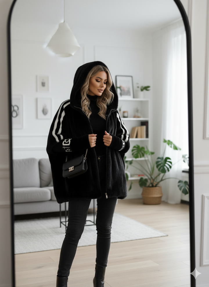 Ellah – Cappotto Invernale in Pelliccia Sintetica Oversize