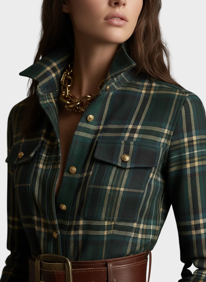 Scarlett | Abito camicia con cintura