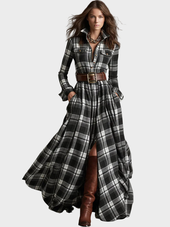 Scarlett | Abito camicia con cintura