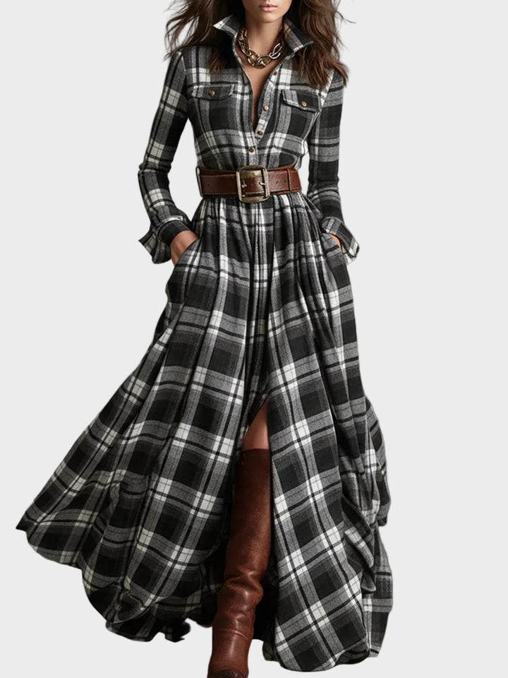 Scarlett | Abito camicia con cintura