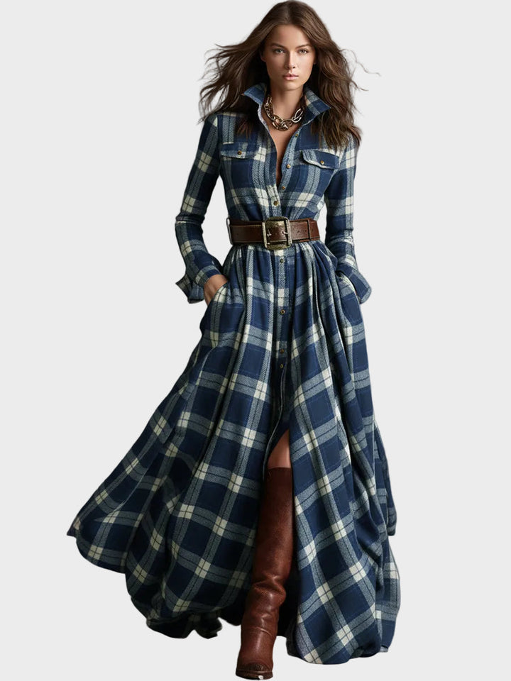 Scarlett | Abito camicia con cintura