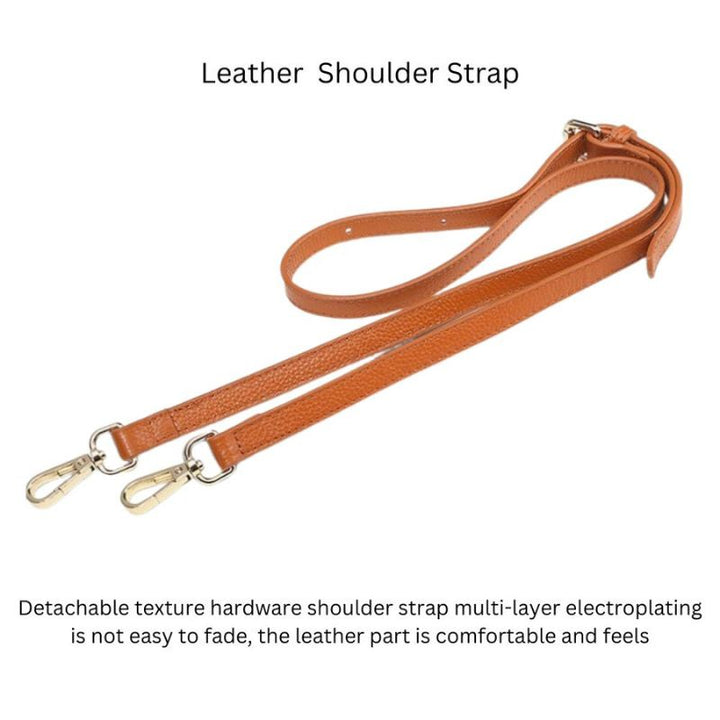 Alana | Genuine Leather Handbags Head Layer Cowhide Litchi Grain Women Handbag