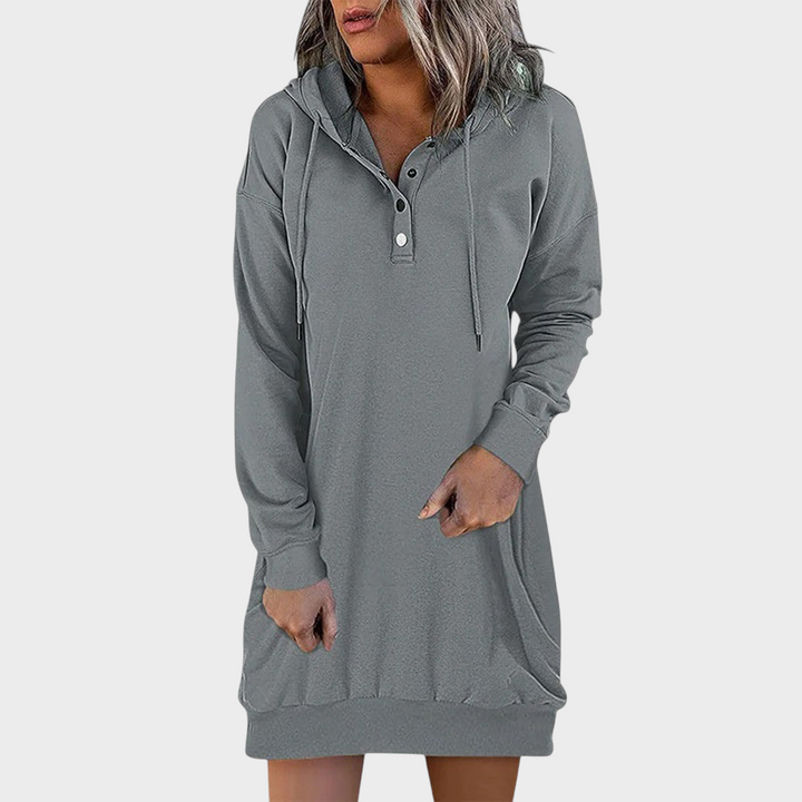 Donna | Abito casual con cappuccio