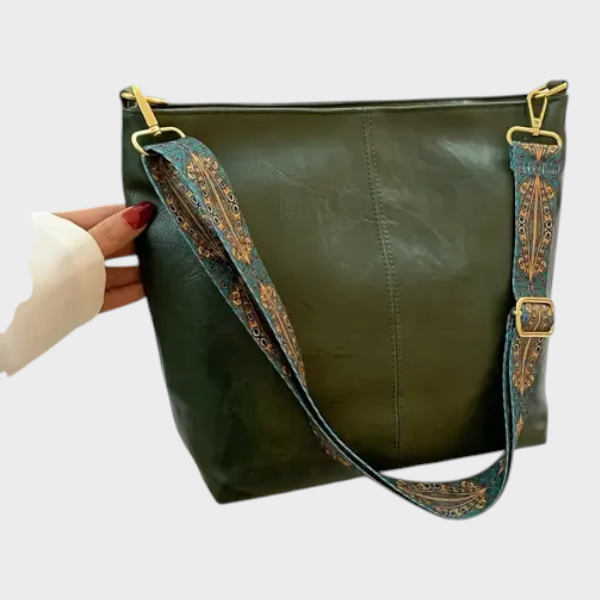Demetra | Borsa da donna verde chiaro in pelle PU